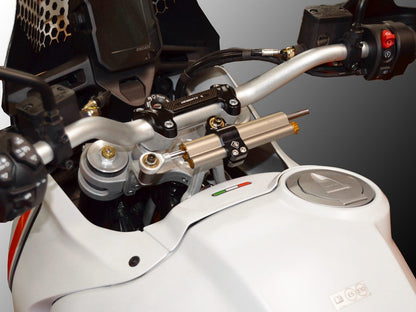 Ducati DesertX (2022+) OHLINS Steering Damper + DBK / DUCABIKE Mounting Kit – Accessories in the Motoraider Motorcycle Aftermarket Accessories and Parts Online Shop