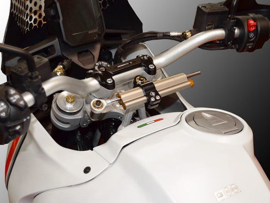 Ducati DesertX (2022+) OHLINS Steering Damper + DBK / DUCABIKE Mounting Kit – Accessories in the Motoraider Motorcycle Aftermarket Accessories and Parts Online Shop