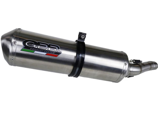 GPR Yamaha FZ1/FZS1000 Fazer (01/05) Slip-on Exhaust "Satinox" (EU homologated) – Accessories in the 2WheelsHero Motorcycle Aftermarket Accessories and Parts Online Shop