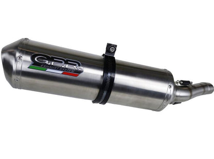 GPR Suzuki DL1000 V-Strom (13/19) Slip-on Exhaust "Satinox" (EU homologated) – Accessories in the 2WheelsHero Motorcycle Aftermarket Accessories and Parts Online Shop