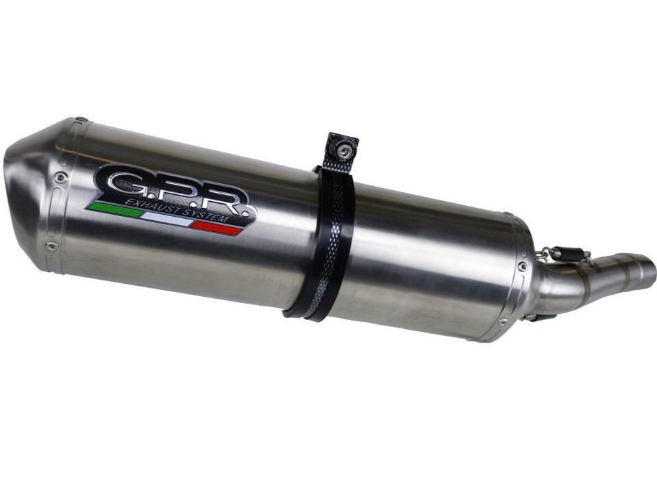 GPR Suzuki SV650/S (03/12) Semi-Full Exhaust System "Satinox" (EU homologated) – Accessories in the 2WheelsHero Motorcycle Aftermarket Accessories and Parts Online Shop