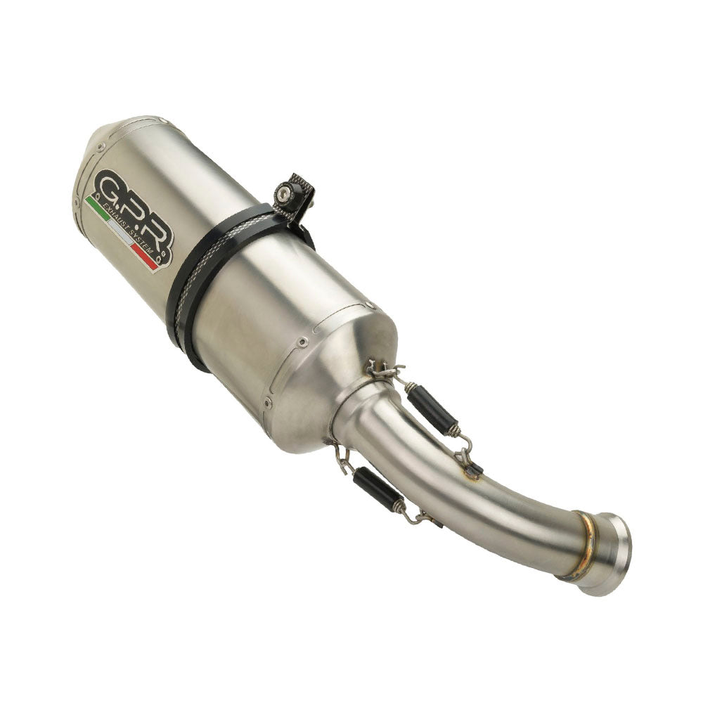 GPR Triumph Tiger 800 (10/17) Slip-on Exhaust "Satinox" (EU homologated) – Accessories in the 2WheelsHero Motorcycle Aftermarket Accessories and Parts Online Shop