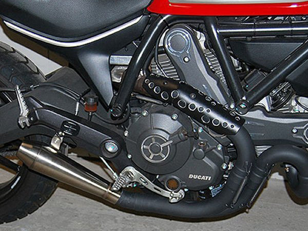 NEW RAGE CYCLES Ducati Scrambler 800 Slip-on Exhaust (Polished) – Accessories in the 2WheelsHero Motorcycle Aftermarket Accessories and Parts Online Shop
