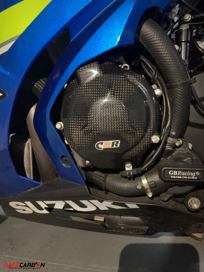 CARBON2RACE Suzuki GSX-R1000/1000R (17/...) Carbon Engine Case Covers – Accessories in the 2WheelsHero Motorcycle Aftermarket Accessories and Parts Online Shop