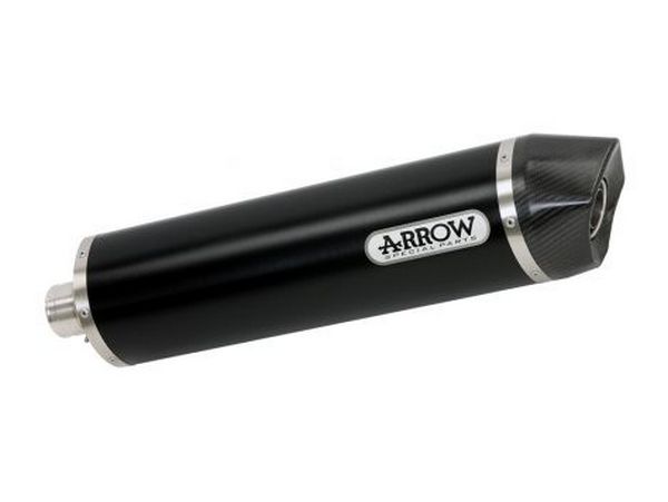 ARROW 71455MI+71790AKN BMW K1300R (2009+) Dark Aluminum Slip-on Exhaust "Maxi Race Tech" – Accessories in the 2WheelsHero Motorcycle Aftermarket Accessories and Parts Online Shop