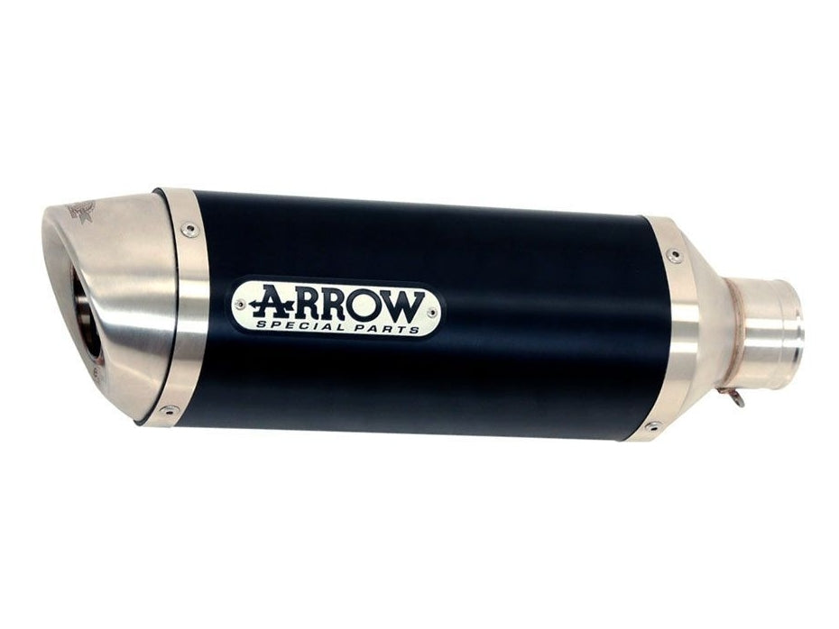 ARROW 71619MI+71813AON KTM RC125 (2015+) Dark Aluminum Slip-on Exhaust "Thunder" – Accessories in the 2WheelsHero Motorcycle Aftermarket Accessories and Parts Online Shop