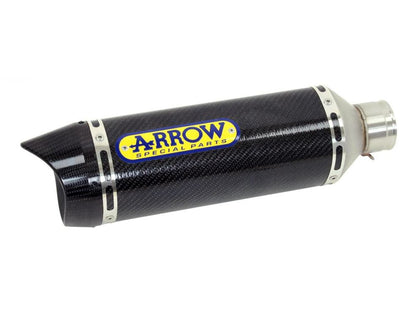 ARROW 71438MI+71772MK Suzuki GSX-R750 IE (2011+) Slip-on Exhaust "Thunder" (carbon) – Accessories in the 2WheelsHero Motorcycle Aftermarket Accessories and Parts Online Shop