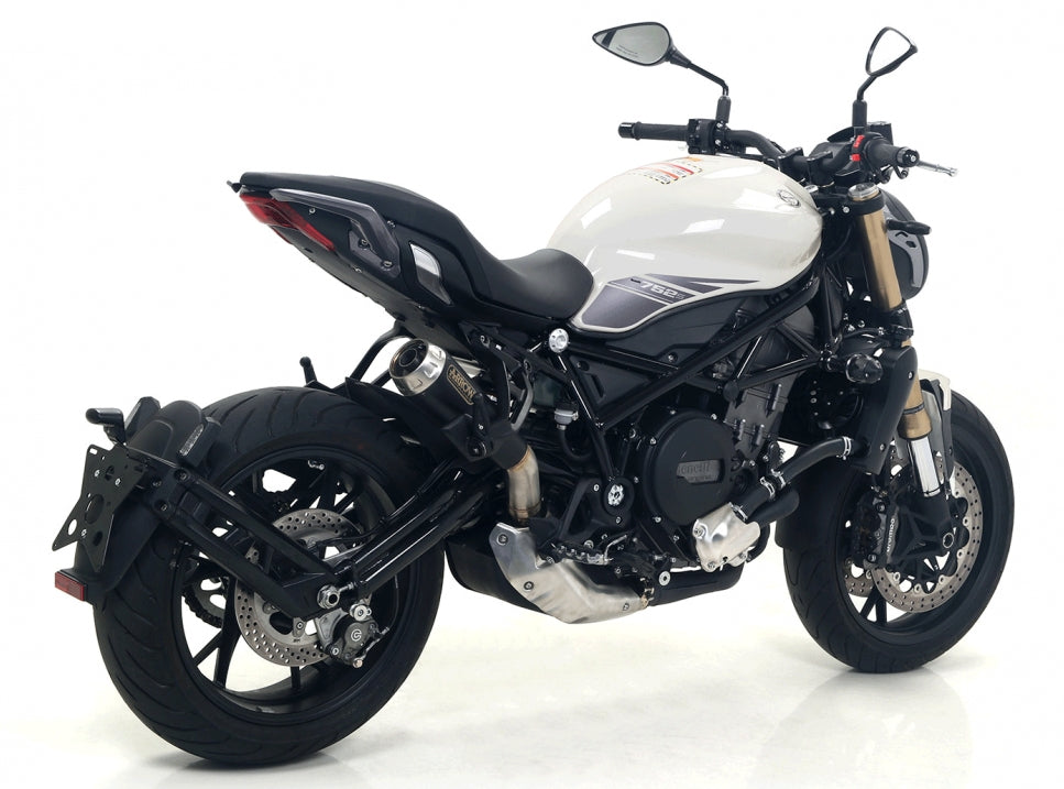ARROW 71908PRN Benelli 752S (2019+) Slip-on Exhaust "Pro Race" (dark steel) – Accessories in the 2WheelsHero Motorcycle Aftermarket Accessories and Parts Online Shop