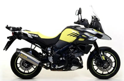 ARROW 71816PK Suzuki DL1050 V-Strom (2020+) Slip-on Exhaust "Maxi Race Tech" (titanium) – Accessories in the 2WheelsHero Motorcycle Aftermarket Accessories and Parts Online Shop