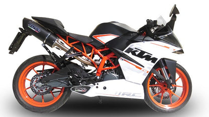 GPR KTM 390 RC (15/16) Slip-on Exhaust "Furore Nero" – Accessories in the 2WheelsHero Motorcycle Aftermarket Accessories and Parts Online Shop