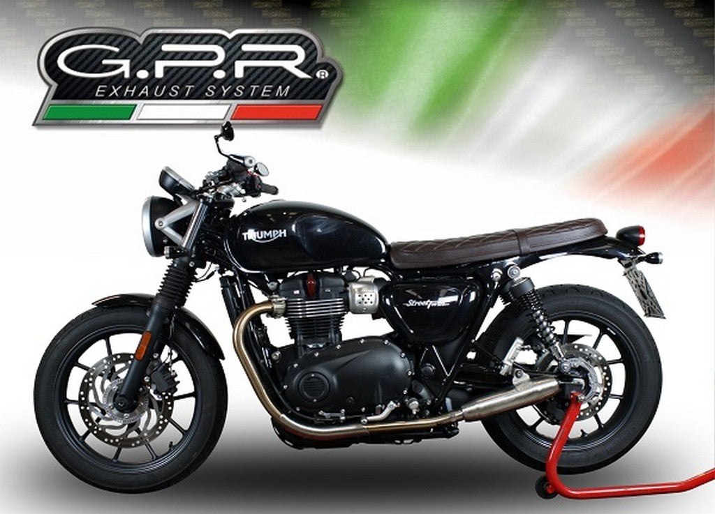 GPR Triumph Street Twin Dual Slip-on Exhaust "Deeptone Inox" (EU homologated) – Accessories in the 2WheelsHero Motorcycle Aftermarket Accessories and Parts Online Shop