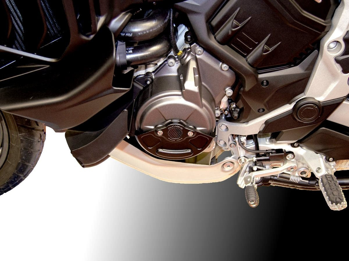 SLI08 - DUCABIKE Ducati Multistrada V4 (2021+) Alternator Cover Guard – Accessories in the Motoraider Motorcycle Aftermarket Accessories and Parts Online Shop