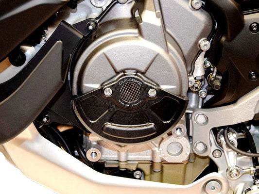 SLI08 - DUCABIKE Ducati Multistrada V4 (2021+) Alternator Cover Guard – Accessories in the Motoraider Motorcycle Aftermarket Accessories and Parts Online Shop