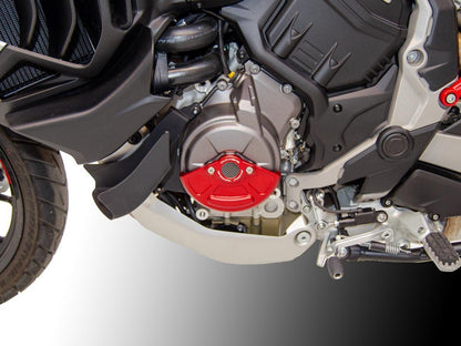 SLI08 - DUCABIKE Ducati Multistrada V4 (2021+) Alternator Cover Guard – Accessories in the Motoraider Motorcycle Aftermarket Accessories and Parts Online Shop