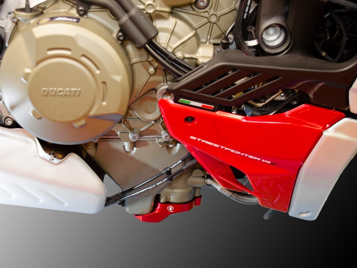 SLI09 - DUCABIKE Ducati Streetfighter V4 (2020+) Sump / Oil Pan Guard – Accessories in the Motoraider Motorcycle Aftermarket Accessories and Parts Online Shop