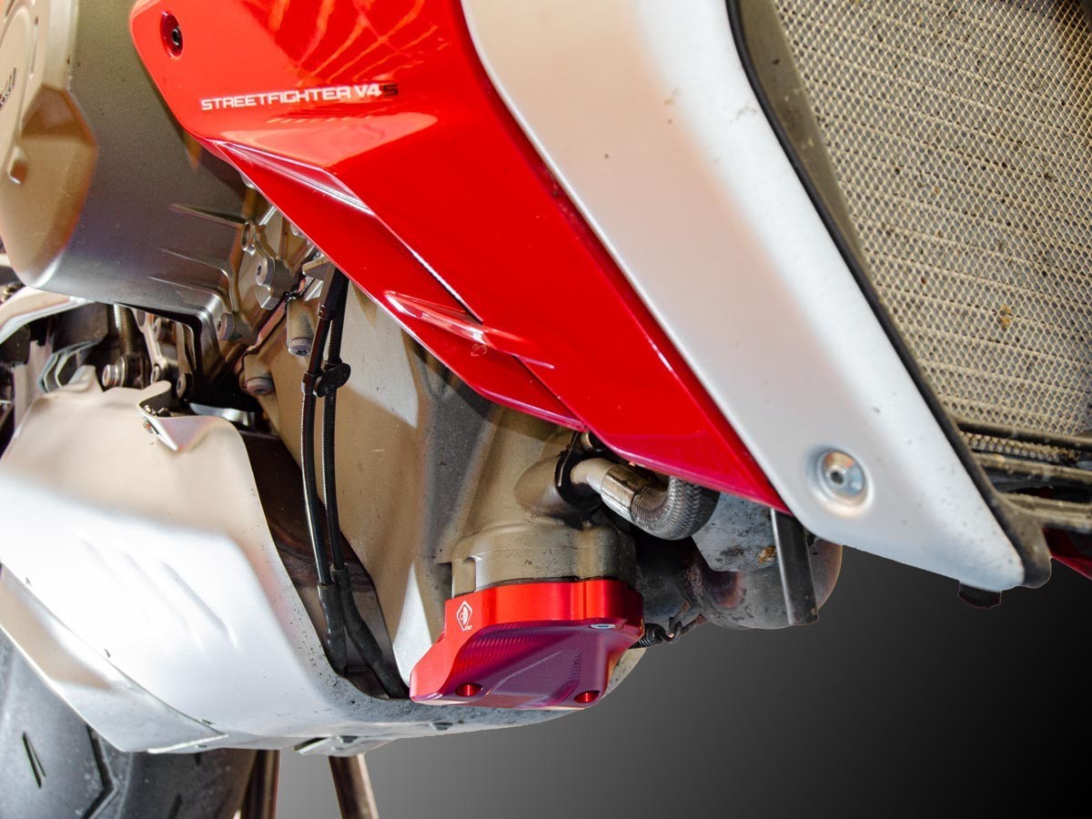 SLI09 - DUCABIKE Ducati Streetfighter V4 (2020+) Sump / Oil Pan Guard – Accessories in the Motoraider Motorcycle Aftermarket Accessories and Parts Online Shop