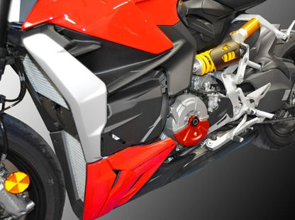 SLI10 - DBK Ducati Streetfighter V2 (2022+) Alternator Cover Protection Slider – Accessories in the Motoraider Motorcycle Aftermarket Accessories and Parts Online Shop