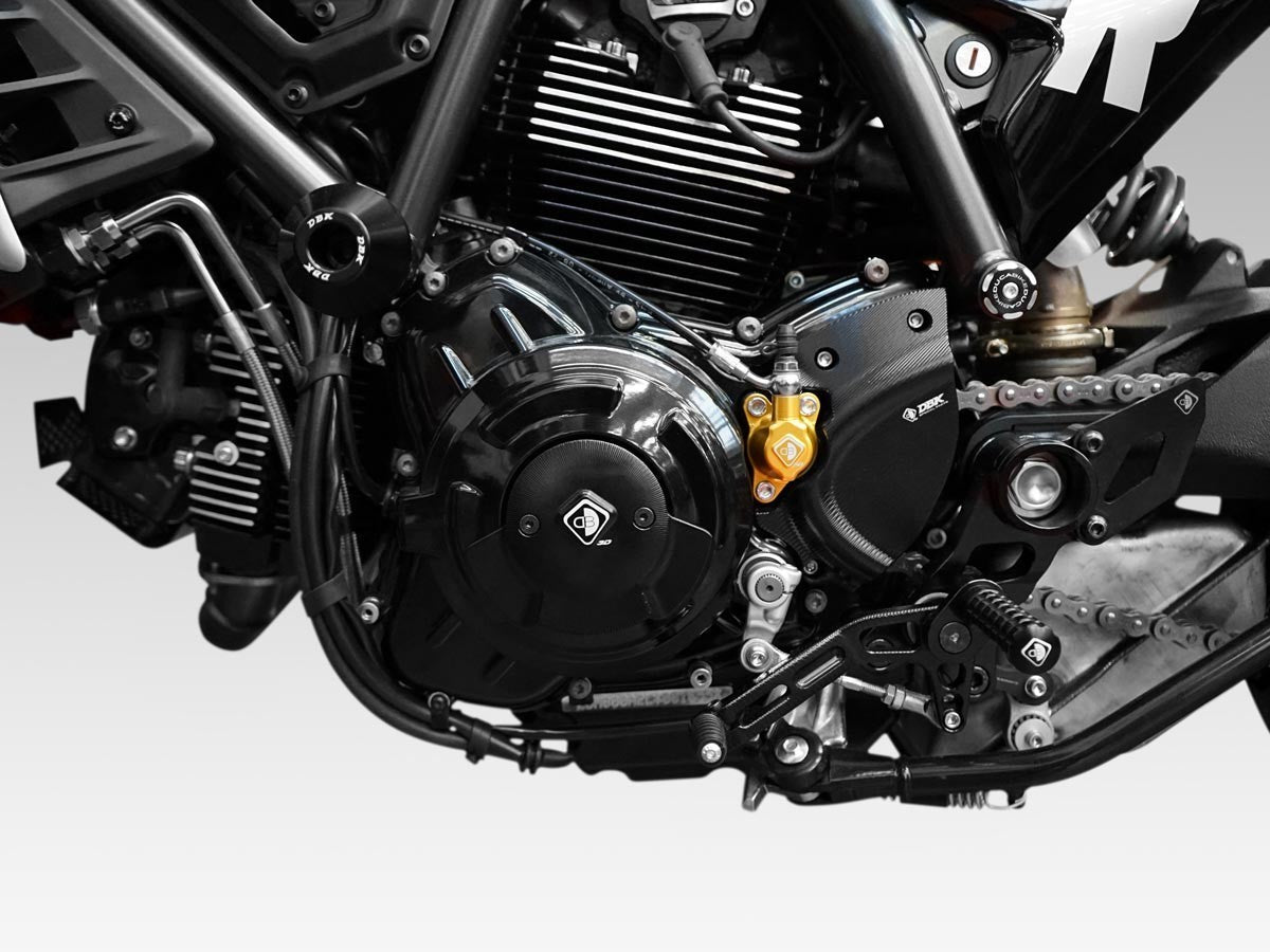 SLI14 - DBK Ducati Scrambler 800 (2023+) Alternator / Clutch Slider – Accessories in the Motoraider Motorcycle Aftermarket Accessories and Parts Online Shop