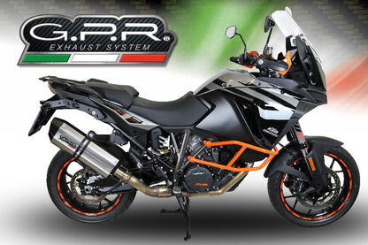 GPR KTM 1190 Adventure Slip-on Exhaust "Sonic Inox" (EU homologated) – Accessories in the 2WheelsHero Motorcycle Aftermarket Accessories and Parts Online Shop