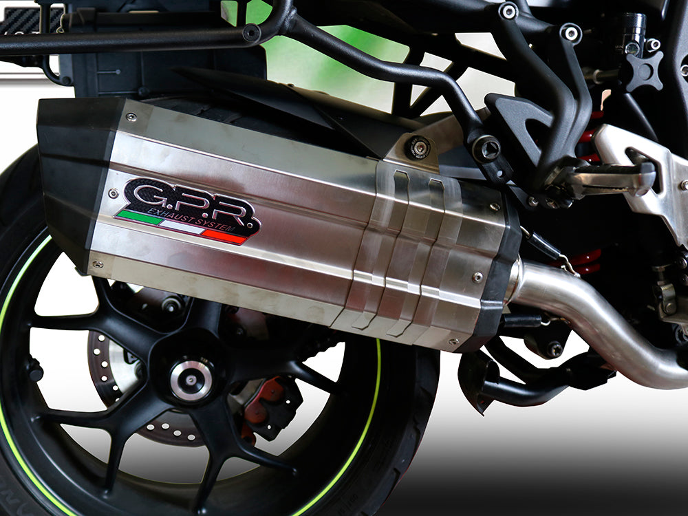 GPR Triumph Tiger 1050 Sport (2017 – ) Slip-on Exhaust "Sonic Inox" (EU homologated) – Accessories in the 2WheelsHero Motorcycle Aftermarket Accessories and Parts Online Shop