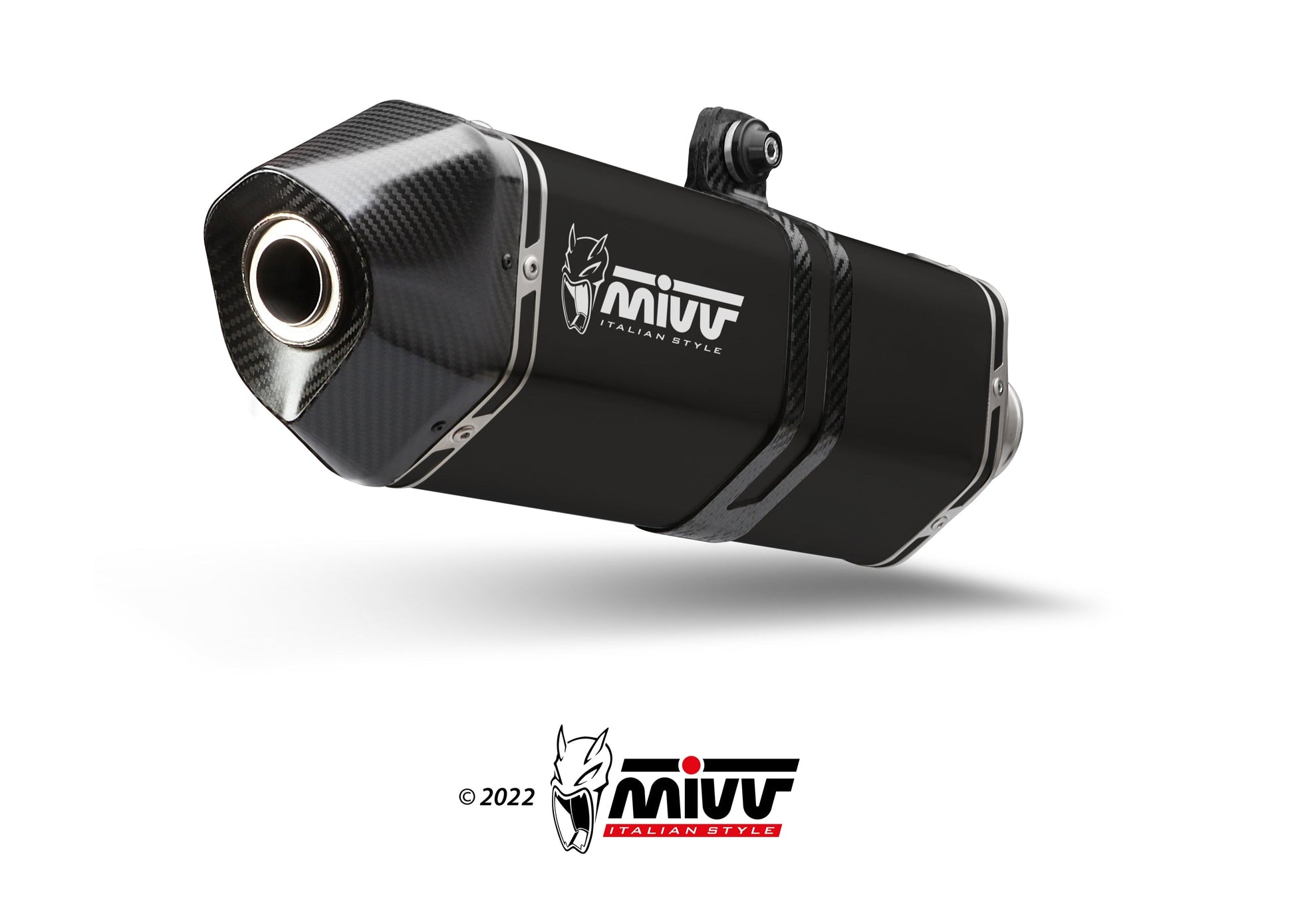 MIVV B.008 BMW F 800 R / GT (09/20) Slip-on Exhaust "Speed Edge" (black; approved) – Accessories in the 2WheelsHero Motorcycle Aftermarket Accessories and Parts Online Shop