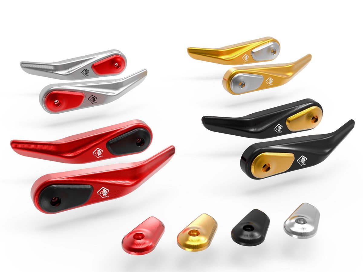 SPM02 - DUCABIKE Ducati Hypermotard / Multistrada Handguards Protection (bi-color) – Accessories in the Motoraider Motorcycle Aftermarket Accessories and Parts Online Shop