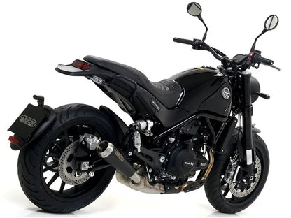 ARROW 71879PRN Benelli Leoncino 500 (2018+) Slip-on Exhaust "Pro Race" (dark steel) – Accessories in the 2WheelsHero Motorcycle Aftermarket Accessories and Parts Online Shop