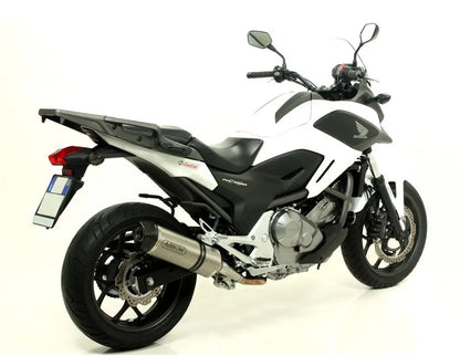 ARROW 71463MI+71796PK Honda NC750X (2014+) Titanium Slip-on Exhaust "Race Tech" – Accessories in the 2WheelsHero Motorcycle Aftermarket Accessories and Parts Online Shop