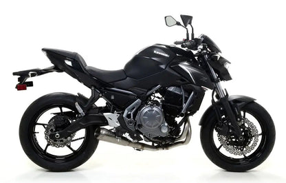 ARROW 71659MI+71206PR Kawasaki Ninja 650 (2017+) Titanium Full Exhaust System "Competition Evo Pro-Race" (racing) – Accessories in the 2WheelsHero Motorcycle Aftermarket Accessories and Parts Online Shop