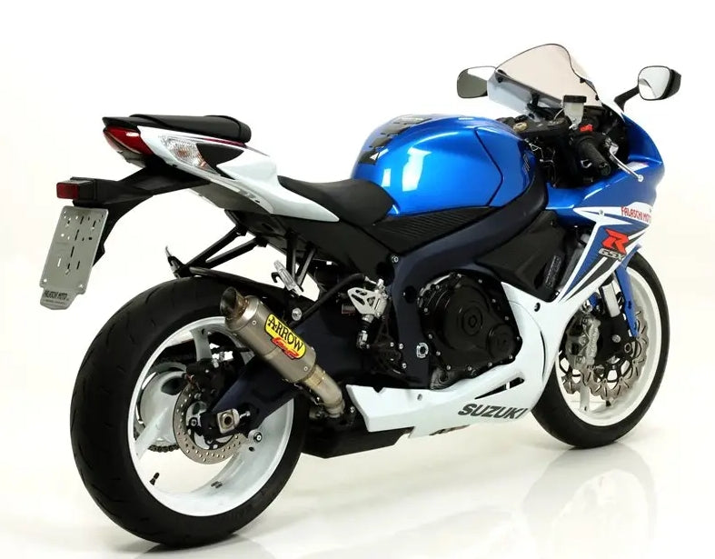 ARROW 71006GP Suzuki GSX-R600 (2011+) Titanium Slip-on Exhaust "GP2" (racing) – Accessories in the 2WheelsHero Motorcycle Aftermarket Accessories and Parts Online Shop