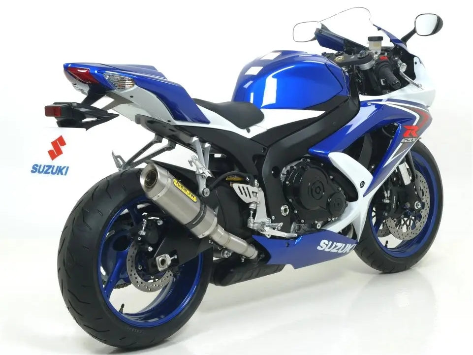 ARROW 71381MI+71729AO Suzuki GSX-R750 IE (08/10) Slip-on Exhaust "Thunder" (aluminum) – Accessories in the 2WheelsHero Motorcycle Aftermarket Accessories and Parts Online Shop