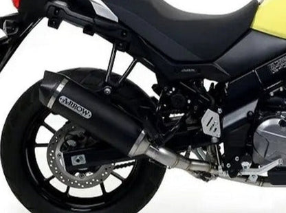 ARROW 71677KZ+72622AKN Suzuki Vstrom 650 (2017+) Aluminum Full Exhaust System "Competition Evo Race-Tech" – Accessories in the 2WheelsHero Motorcycle Aftermarket Accessories and Parts Online Shop