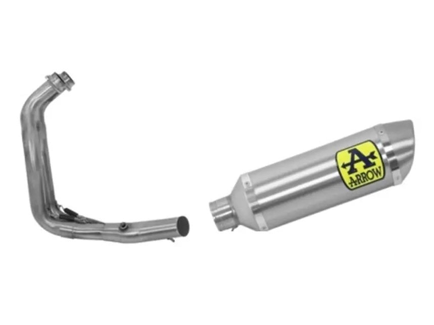 ARROW 71758KZ+71930AO Yamaha MT-07 (2021+) Full Exhaust System "Competition Evo Thunder" (aluminum) – Accessories in the 2WheelsHero Motorcycle Aftermarket Accessories and Parts Online Shop