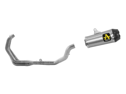 ARROW 71760MI+71932PK Yamaha MT-09 (2021+) Titanium Full Exhaust System "Competition Evo Works" (racing) – Accessories in the 2WheelsHero Motorcycle Aftermarket Accessories and Parts Online Shop