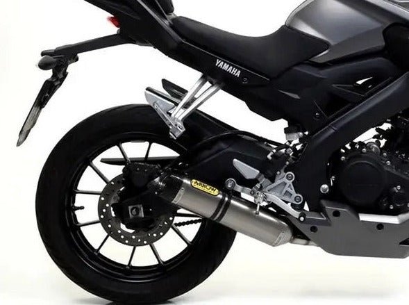 ARROW 51019MI+51518PK Yamaha YZF-R125 (2021+) Full Exhaust System "Competition Evo Thunder" (titanium; racing) – Accessories in the 2WheelsHero Motorcycle Aftermarket Accessories and Parts Online Shop