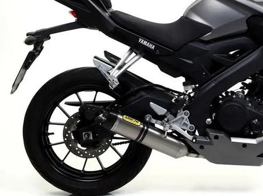 ARROW 51018MI+51518PK Yamaha YZF-R125 (19/22) Full Exhaust System "Competition Evo Thunder" (titanium; racing; carbon end cap) – Accessories in the 2WheelsHero Motorcycle Aftermarket Accessories and Parts Online Shop