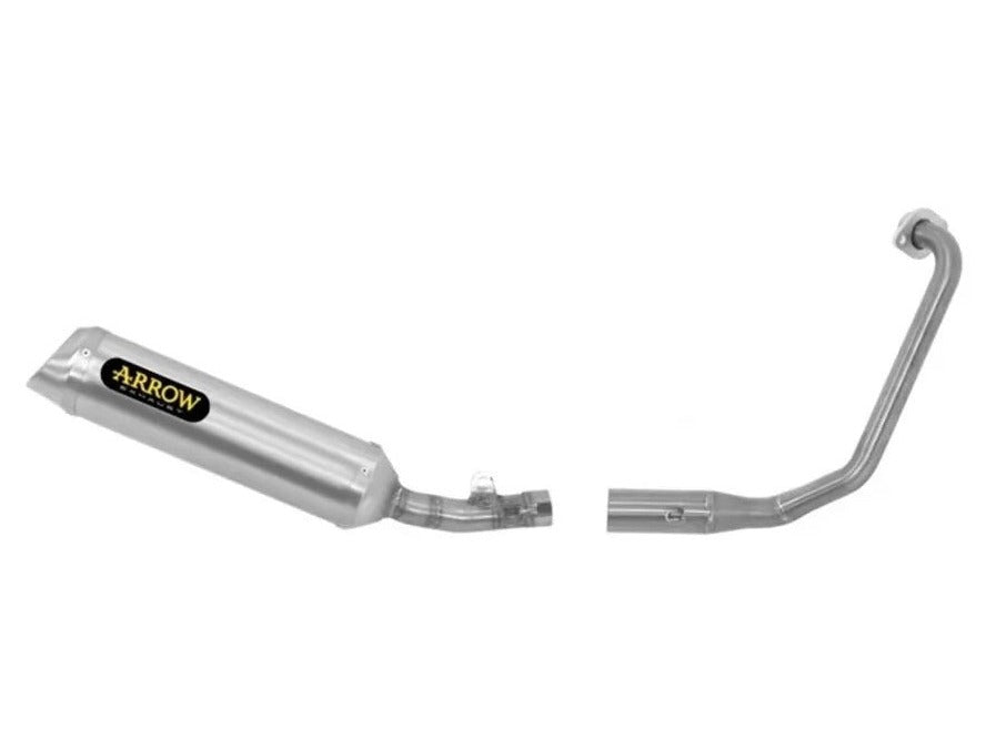 ARROW 51018MI+51518PO Yamaha YZF-R125 (19/22) Full Exhaust System "Competition Evo Thunder" (titanium; racing; steel end cap) – Accessories in the 2WheelsHero Motorcycle Aftermarket Accessories and Parts Online Shop
