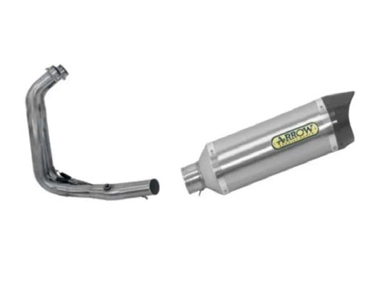 ARROW 71655KZ+71817AK Yamaha MT-07 (14/20) Full Exhaust System "Competition Evo Thunder" (aluminum) – Accessories in the 2WheelsHero Motorcycle Aftermarket Accessories and Parts Online Shop