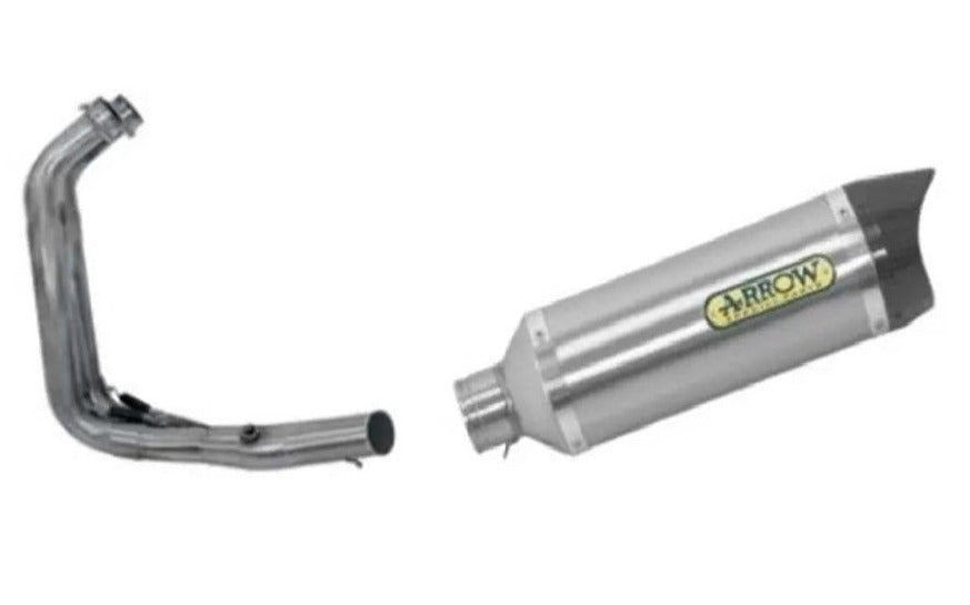 ARROW 71605KZ+71817AK Yamaha MT-07 (14/20) Full Exhaust System "Competition Evo Thunder" (aluminum) – Accessories in the 2WheelsHero Motorcycle Aftermarket Accessories and Parts Online Shop