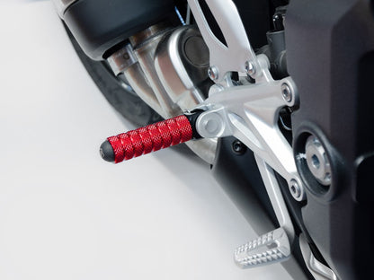 DBK DUCABIKE KPDM01+KAPM11 Ducati Footpegs (passenger; sport version; including adapters) – Accessories in the Motoraider Motorcycle Aftermarket Accessories and Parts Online Shop