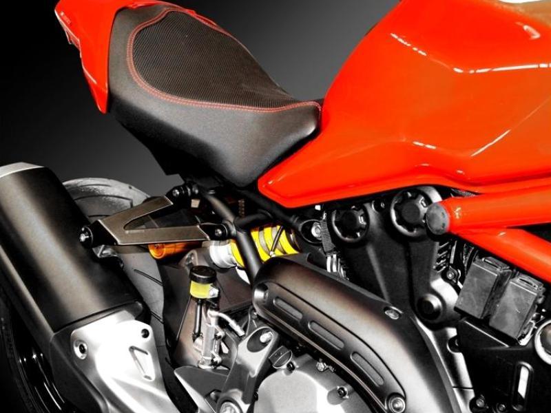 SS01 - DUCABIKE Ducati Monster 821/1200 Exhaust Support – Accessories in the Motoraider Motorcycle Aftermarket Accessories and Parts Online Shop