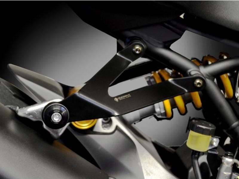 SS01 - DUCABIKE Ducati Monster 821/1200 Exhaust Support – Accessories in the Motoraider Motorcycle Aftermarket Accessories and Parts Online Shop