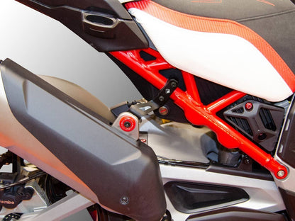 SS03 - DUCABIKE Ducati Multistrada V4 (2021+) Exhaust Support – Accessories in the Motoraider Motorcycle Aftermarket Accessories and Parts Online Shop