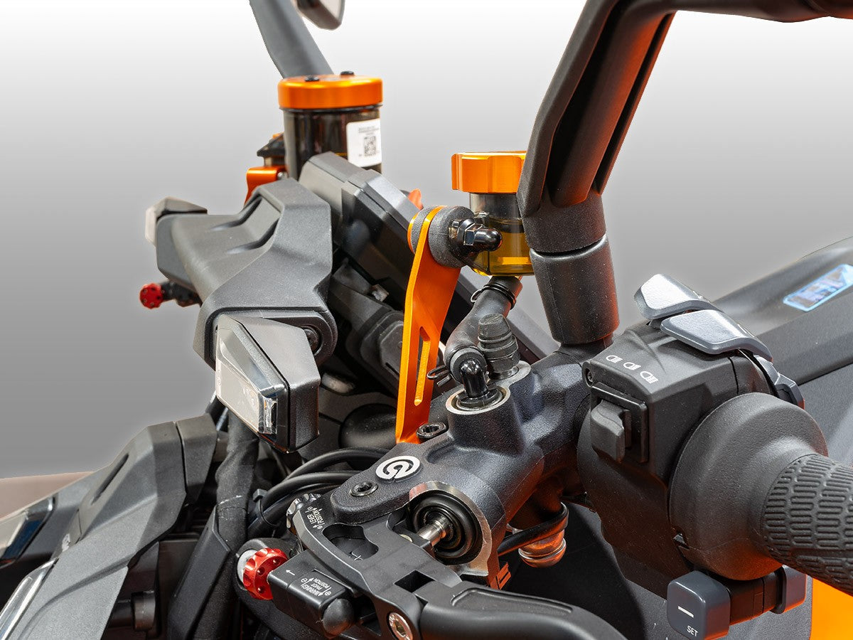 STA19 - DBK KTM 1390 Super Duke R / EVO (2024+) Clutch Fluid Reservoir Support – Accessories in the Motoraider Motorcycle Aftermarket Accessories and Parts Online Shop