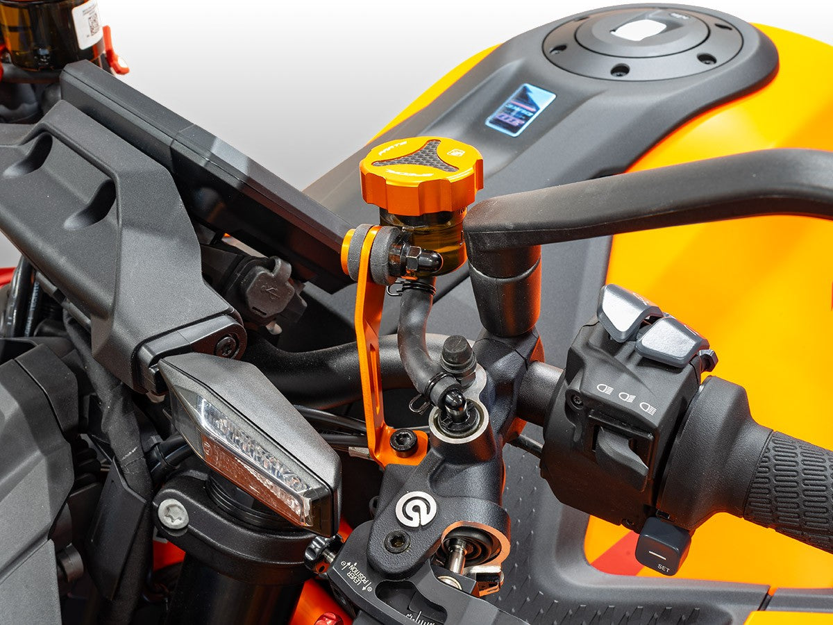 STA19 - DBK KTM 1390 Super Duke R / EVO (2024+) Clutch Fluid Reservoir Support – Accessories in the Motoraider Motorcycle Aftermarket Accessories and Parts Online Shop