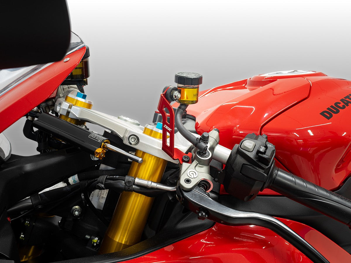 DBK DUCABIKE STA23 Ducati Panigale V2 / Supersport 950 Brake Fluid Reservoir Support – Accessories in the Motoraider Motorcycle Aftermarket Accessories and Parts Online Shop