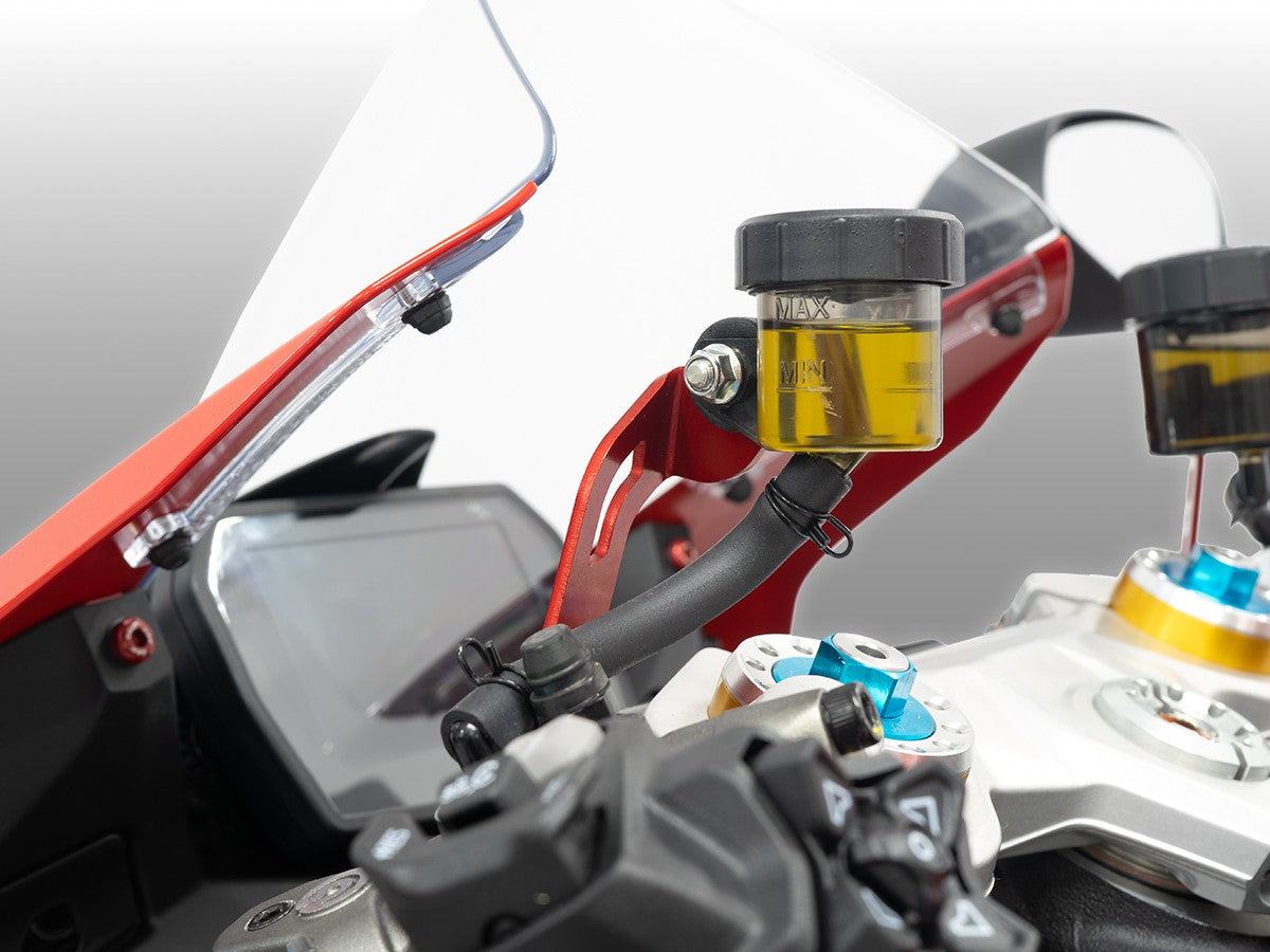 DBK DUCABIKE STA23 Ducati Panigale V2 / Supersport 950 Brake Fluid Reservoir Support – Accessories in the Motoraider Motorcycle Aftermarket Accessories and Parts Online Shop