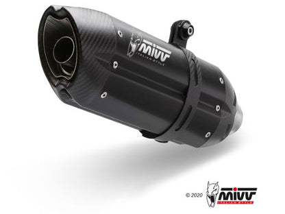 MIVV Y.033 YAMAHA FZ8 / FAZER 8 (2010 - 2016) Slip On Exhaust "SUONO" (Black; approved) – Accessories in the 2WheelsHero Motorcycle Aftermarket Accessories and Parts Online Shop
