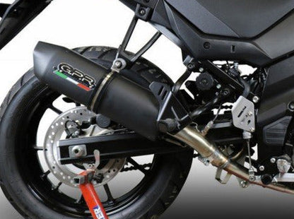 GPR Suzuki DL650 V-Strom (2017+) Full Exhaust System "Furore Evo 4 Nero" (EU homologated) – Accessories in the 2WheelsHero Motorcycle Aftermarket Accessories and Parts Online Shop