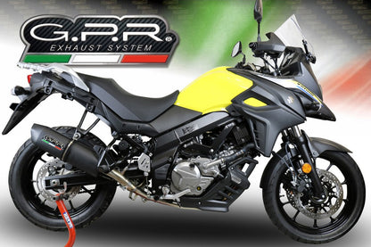 GPR Suzuki DL650 V-Strom (2017+) Full Exhaust System "Furore Evo 4 Nero" (EU homologated) – Accessories in the 2WheelsHero Motorcycle Aftermarket Accessories and Parts Online Shop